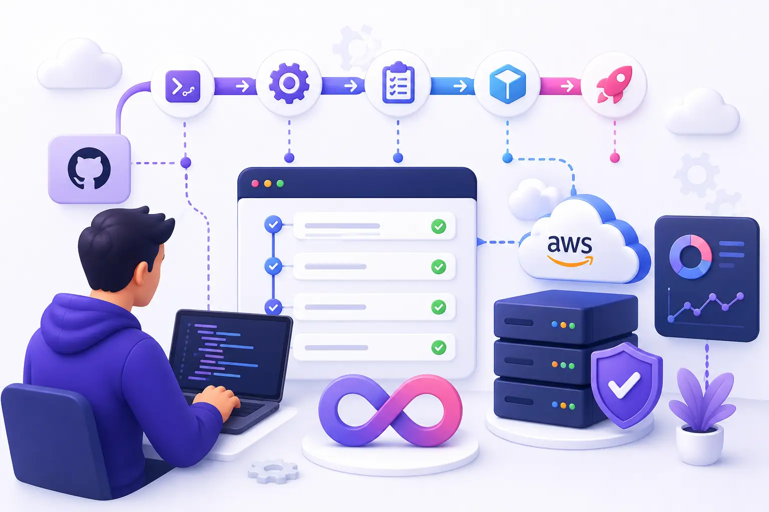 CI/CD pipeline services by Teenva AI
