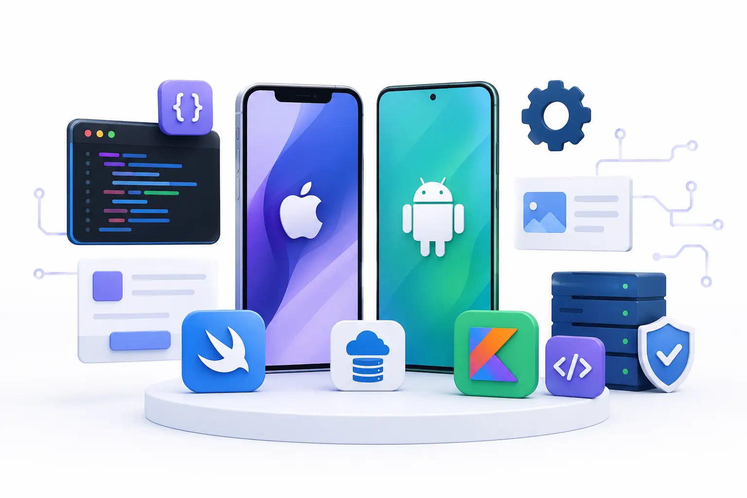 Native iOS and Android app development by Teenva AI