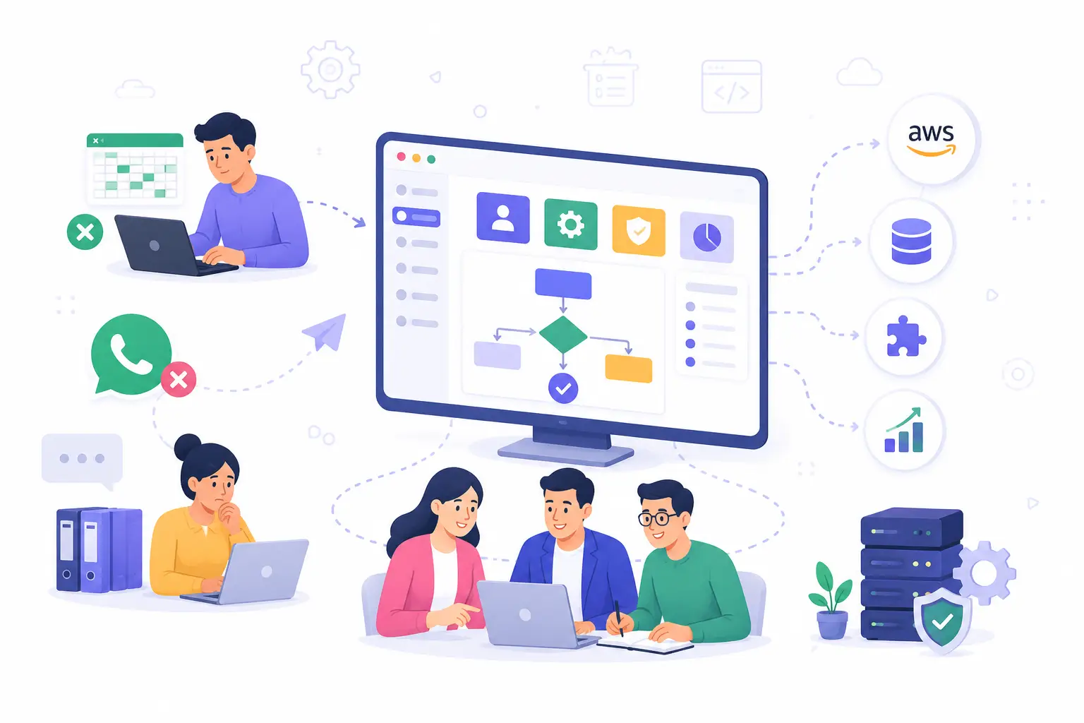 Custom software development by Teenva AI