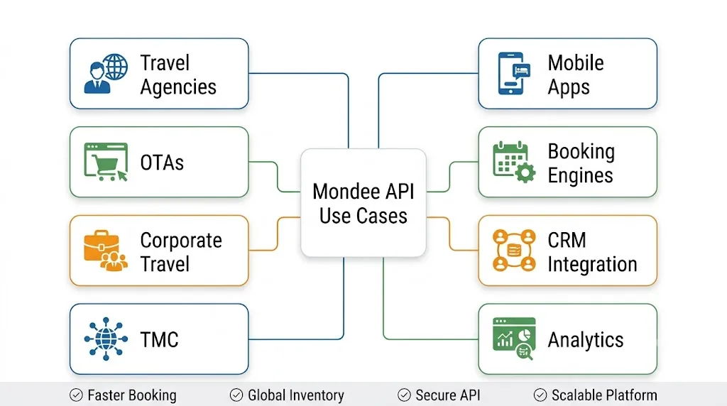 Mondee API integration use cases