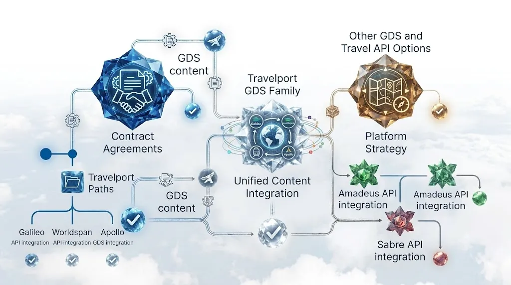 Travelport GDS family integration paths