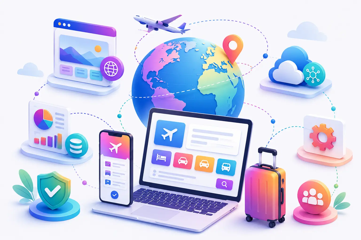Travel technology platform development by Teenva AI — portals, OTAs, and API integration