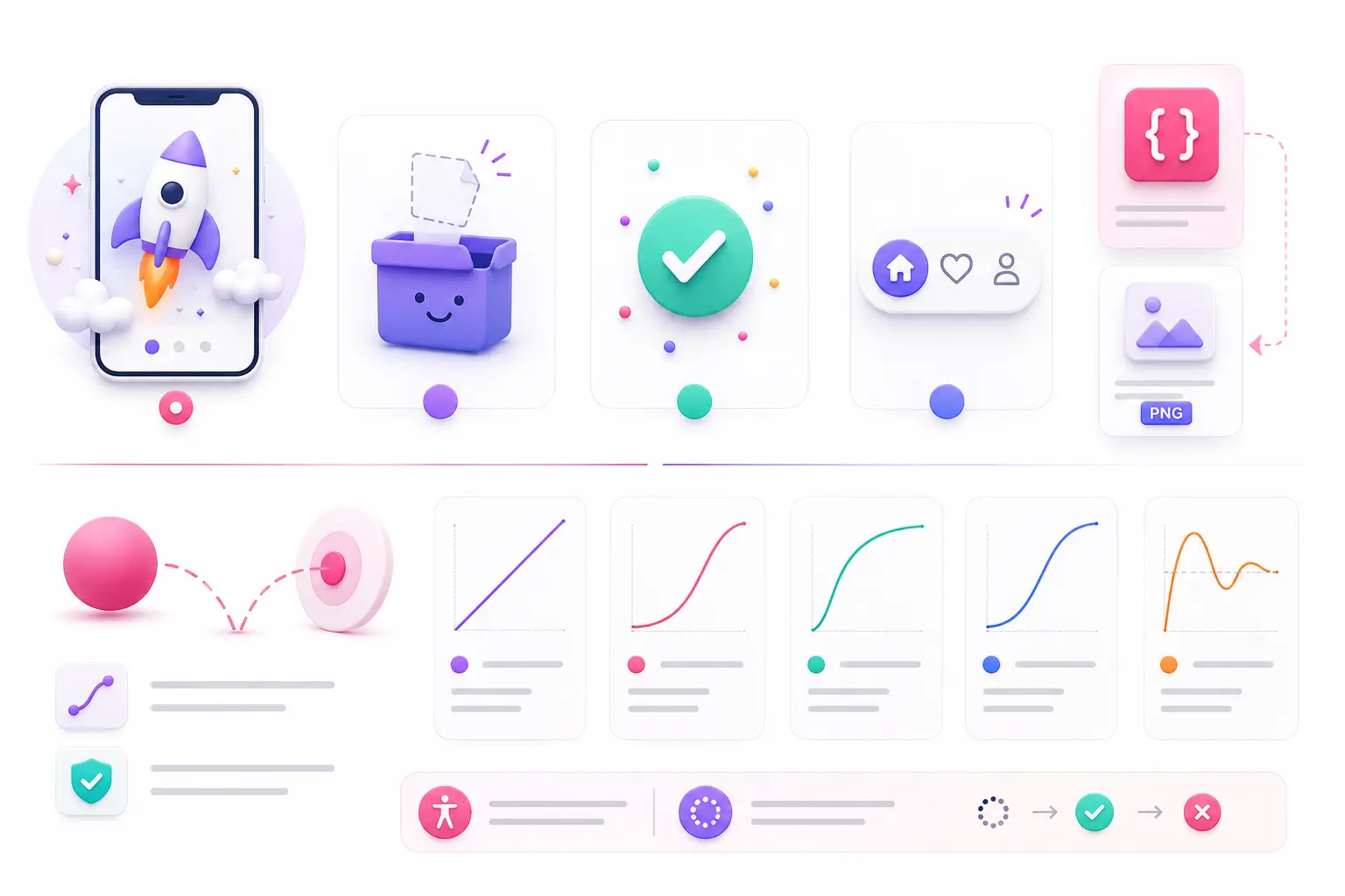 Animation easing specification
